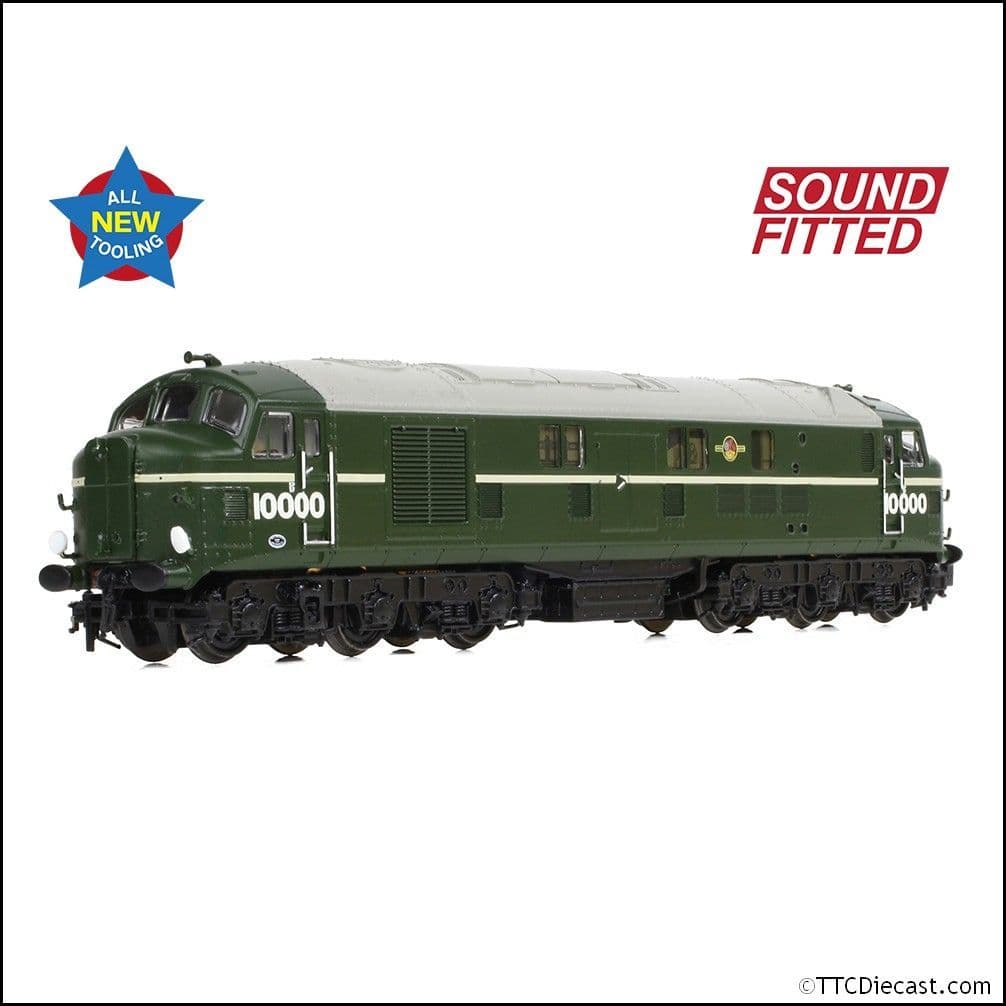 Farish 372-914SF LMS 10000 BR Green (Late Crest) - N Gauge