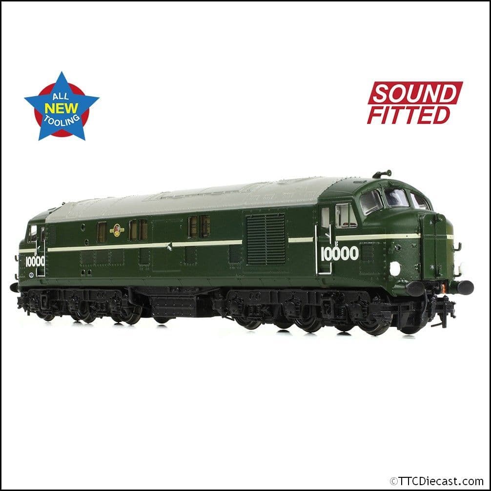 Farish 372-914SF LMS 10000 BR Green (Late Crest) - N Gauge