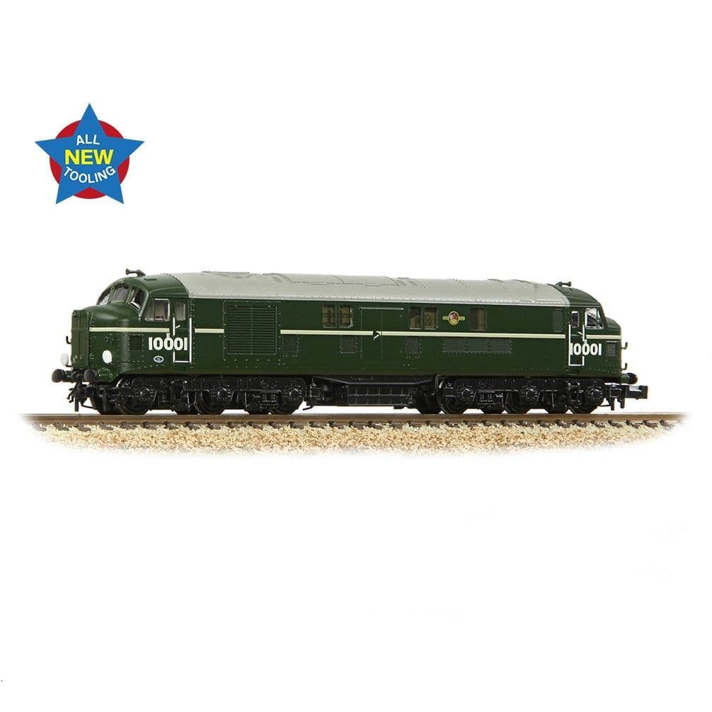 Farish 372-915 LMS 10001 BR Green (Late Crest) - N Gauge