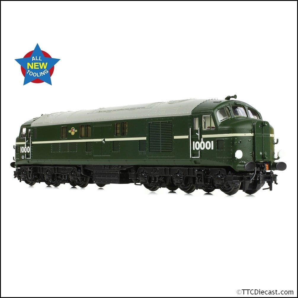 Farish 372-915 LMS 10001 BR Green (Late Crest) - N Gauge