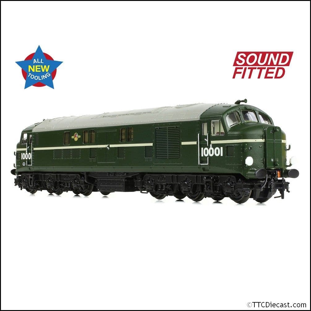 Farish 372-915SF LMS 10001 BR Green (Late Crest) - N Gauge