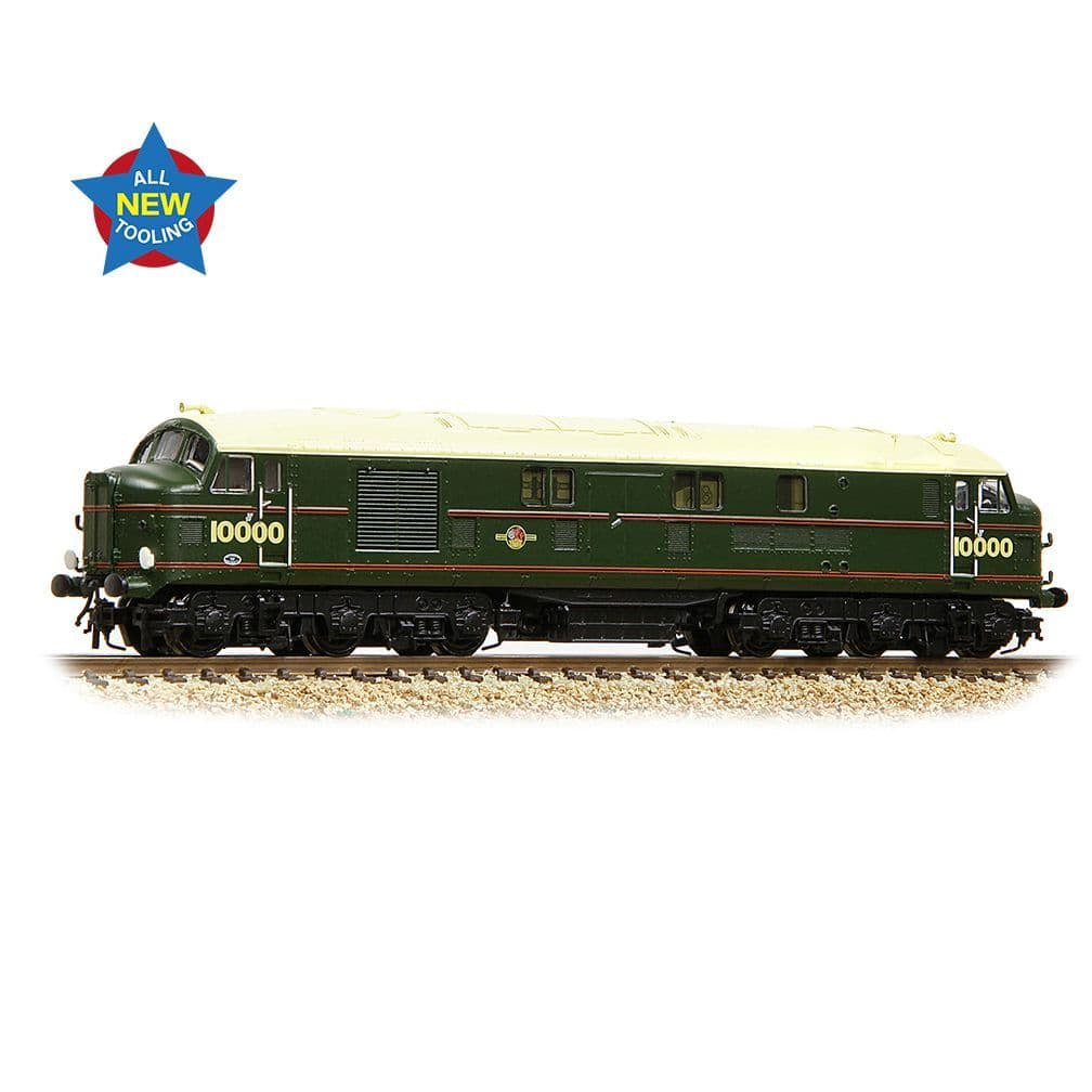 Farish 372-916 LMS 10000 BR Lined Green (Late Crest) N Gauge