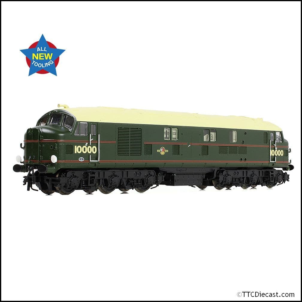 Farish 372-916 LMS 10000 BR Lined Green (Late Crest) N Gauge
