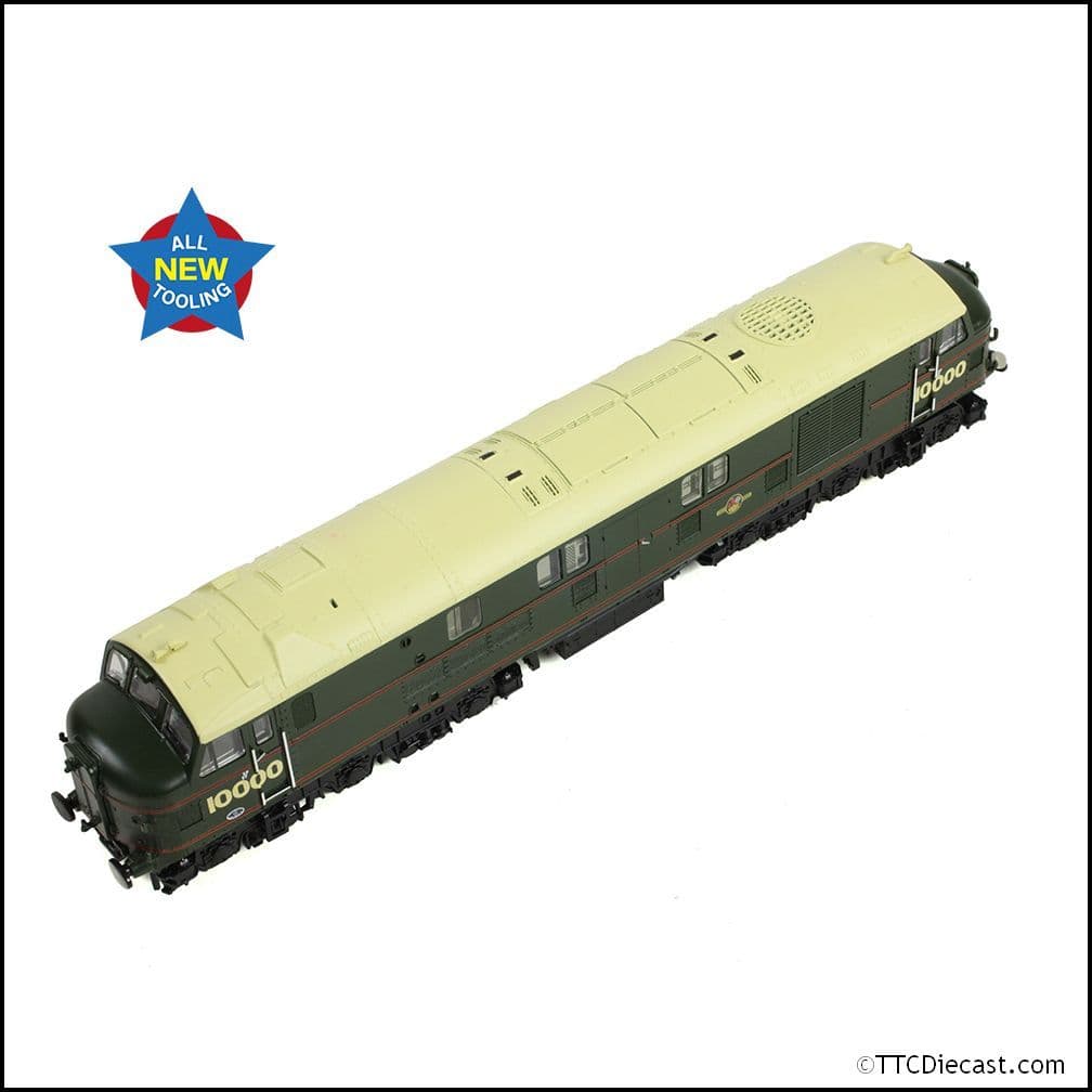 Farish 372-916 LMS 10000 BR Lined Green (Late Crest) N Gauge