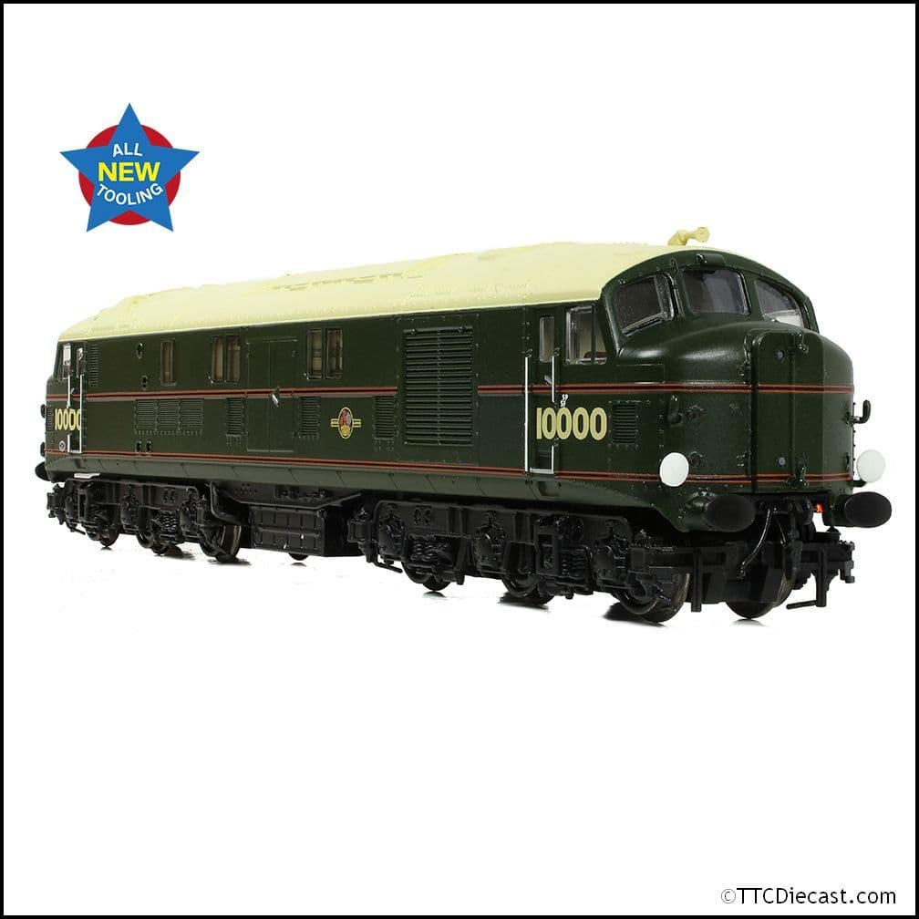 Farish 372-916 LMS 10000 BR Lined Green (Late Crest) N Gauge