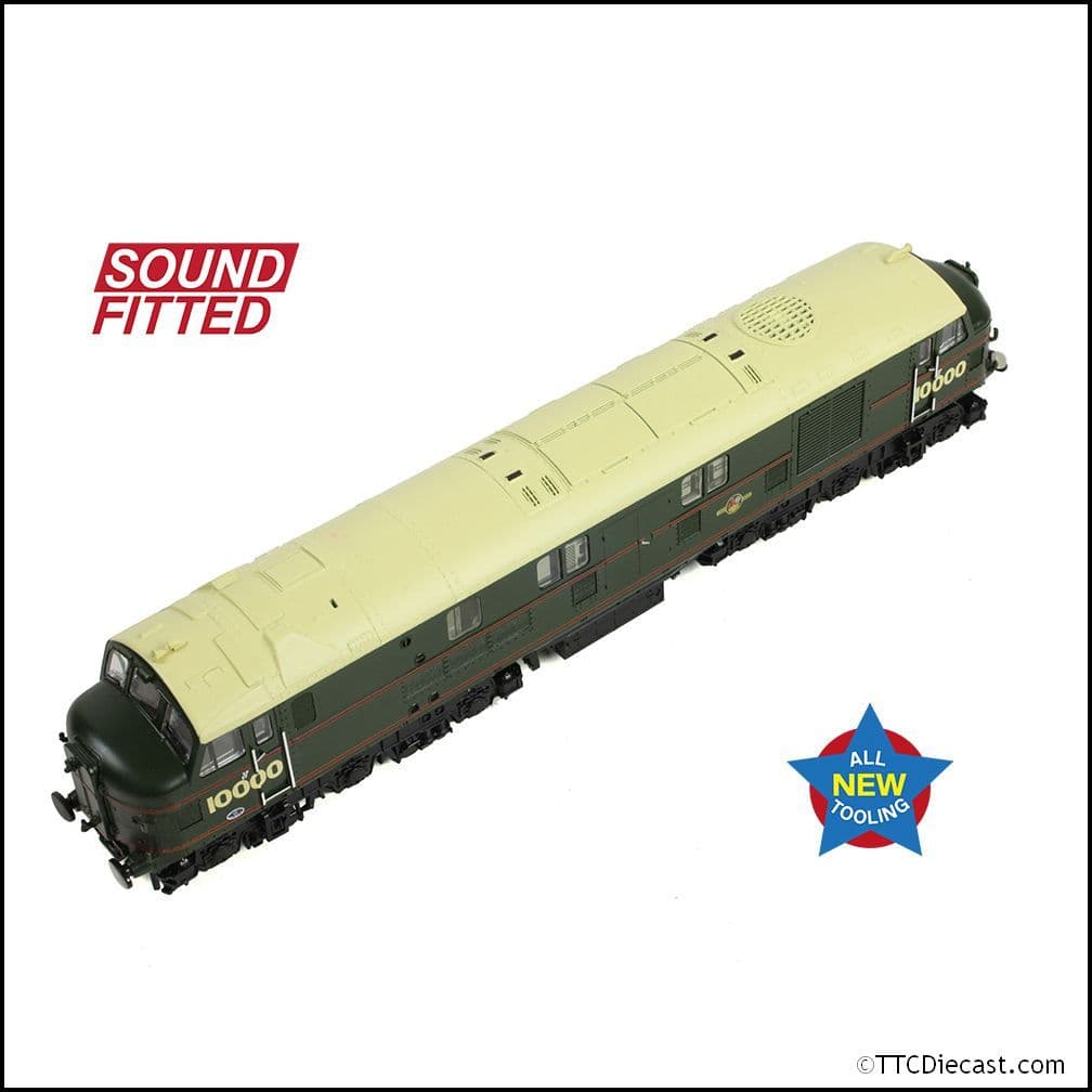 Farish 372-916SF LMS 10000 BR Lined Green (Late Crest) N Gauge