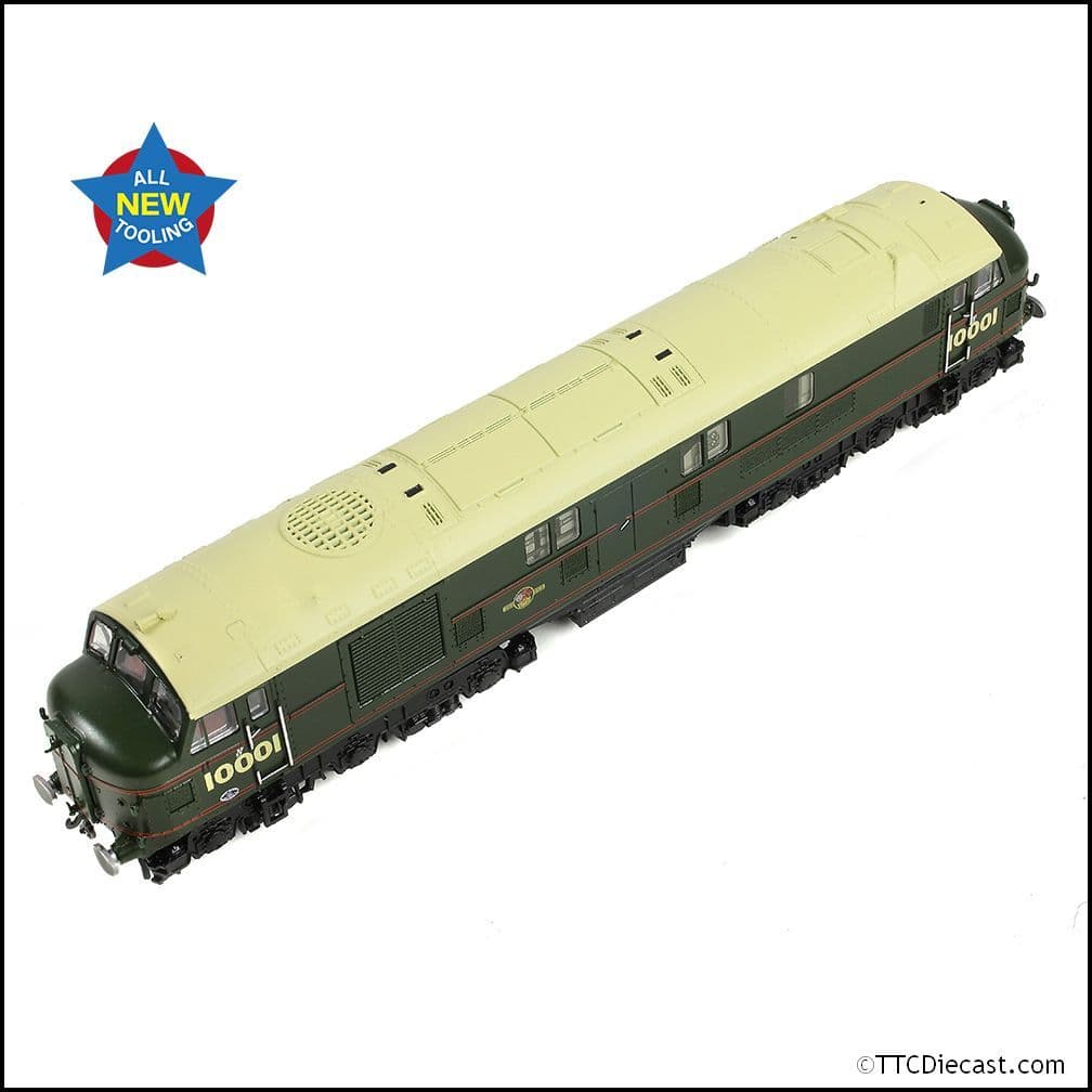 Farish 372-917 LMS 10001 BR Lined Green (Late Crest) N Gauge