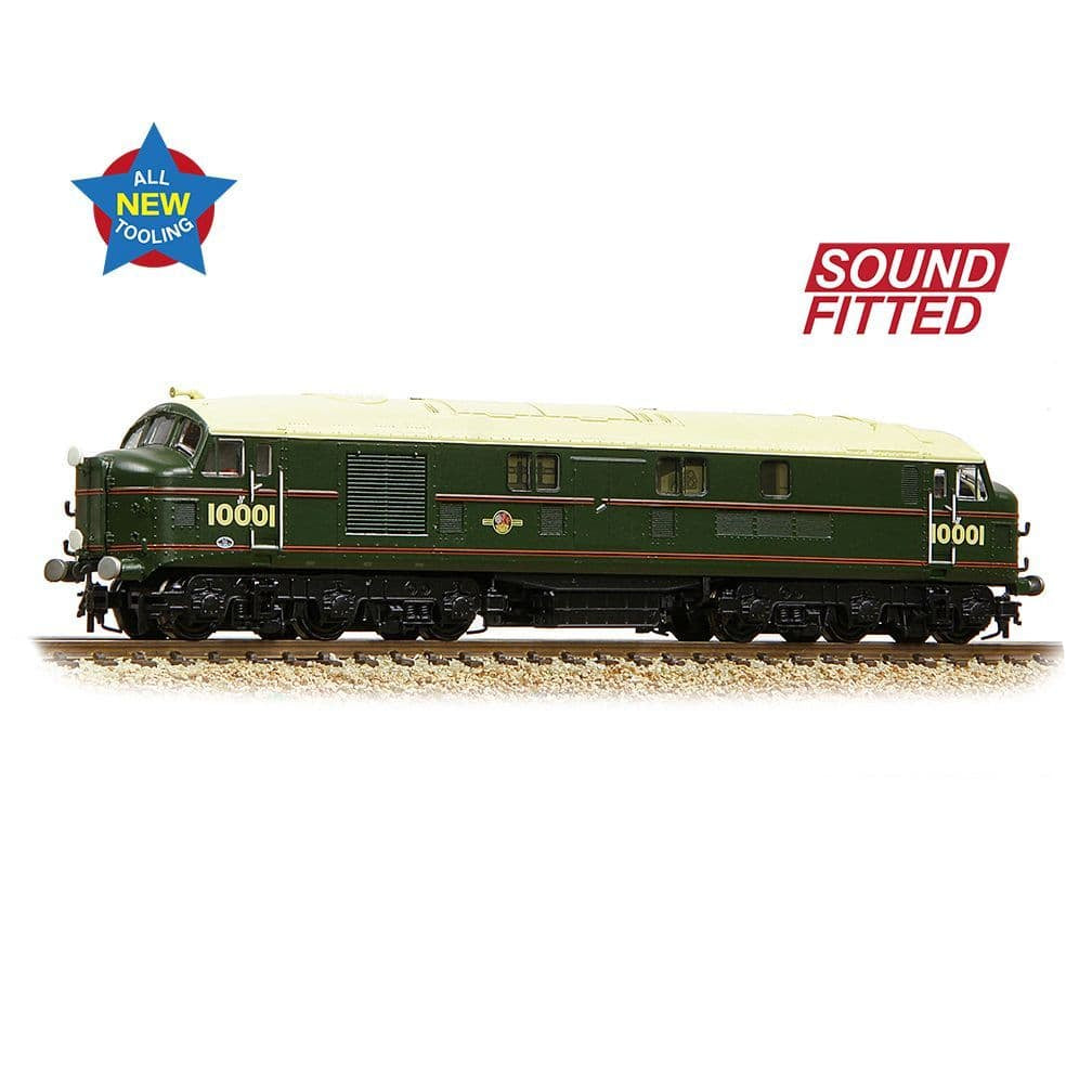 Farish 372-917SF LMS 10001 BR Lined Green (Late Crest) N Gauge