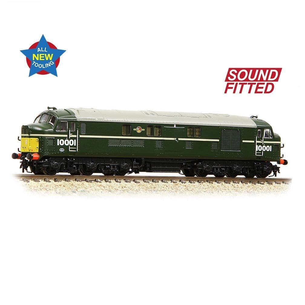 Farish 372-918SF LMS 10001 BR Green (Small Yellow Panels) N Gauge *LAST FEW*