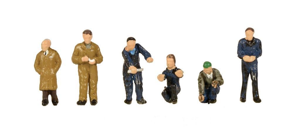 Farish 379-316 Factory Workers & Foreman