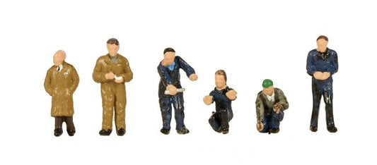 Farish 379-316 Factory Workers & Foreman