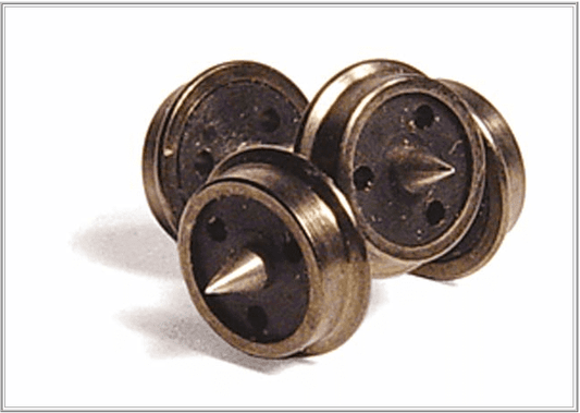 Farish 379-410 Wagon Wheels 3 Hole Disc (x10 Axles)