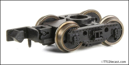 Farish 379-417A Plate Back Wagon Bogies with 3-Hole Disc Wheels (x2) N Gauge