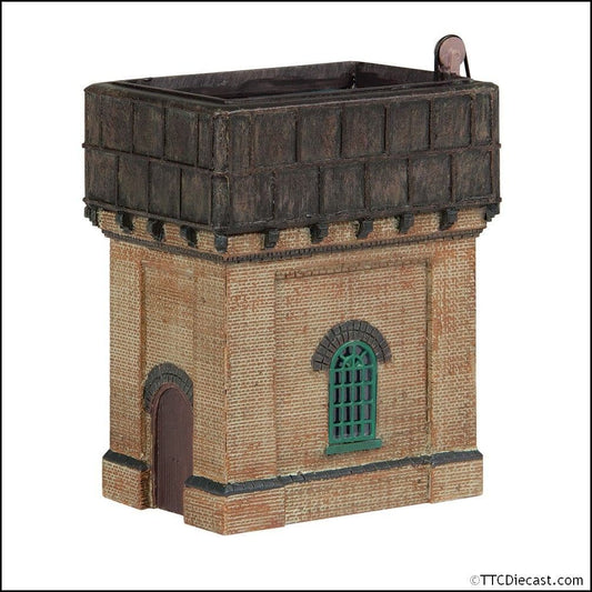 Scenecraft 42-0003G Brick Base Water Tower Green - N Gauge