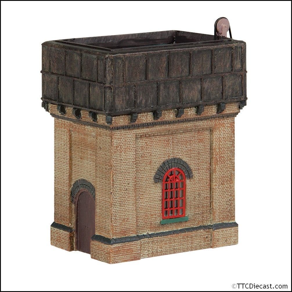 Scenecraft 42-0003R Brick Base Water Tower Red - N Gauge