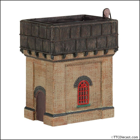 Scenecraft 42-0003R Brick Base Water Tower Red - N Gauge