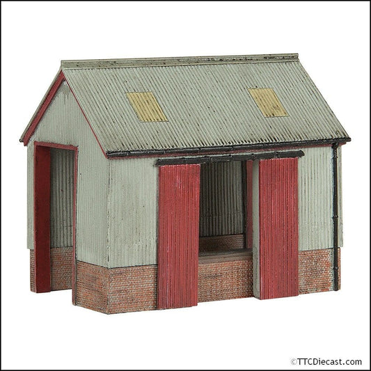 Scenecraft 42-0022 Corrugated Goods Shed N Gauge