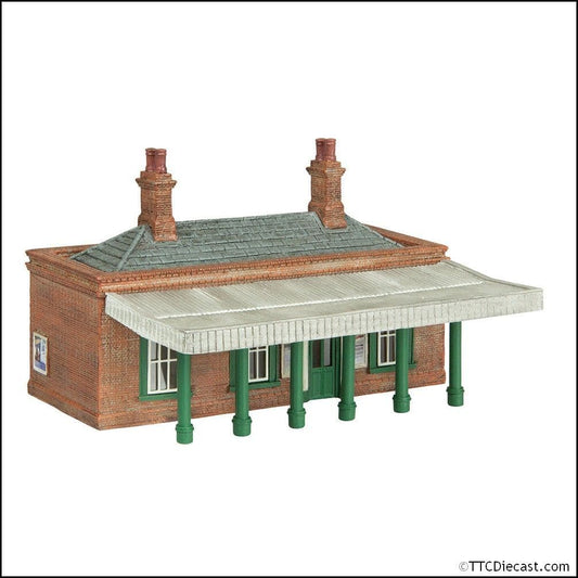 Scenecraft 42-0045G Suburban Station Green - N Gauge