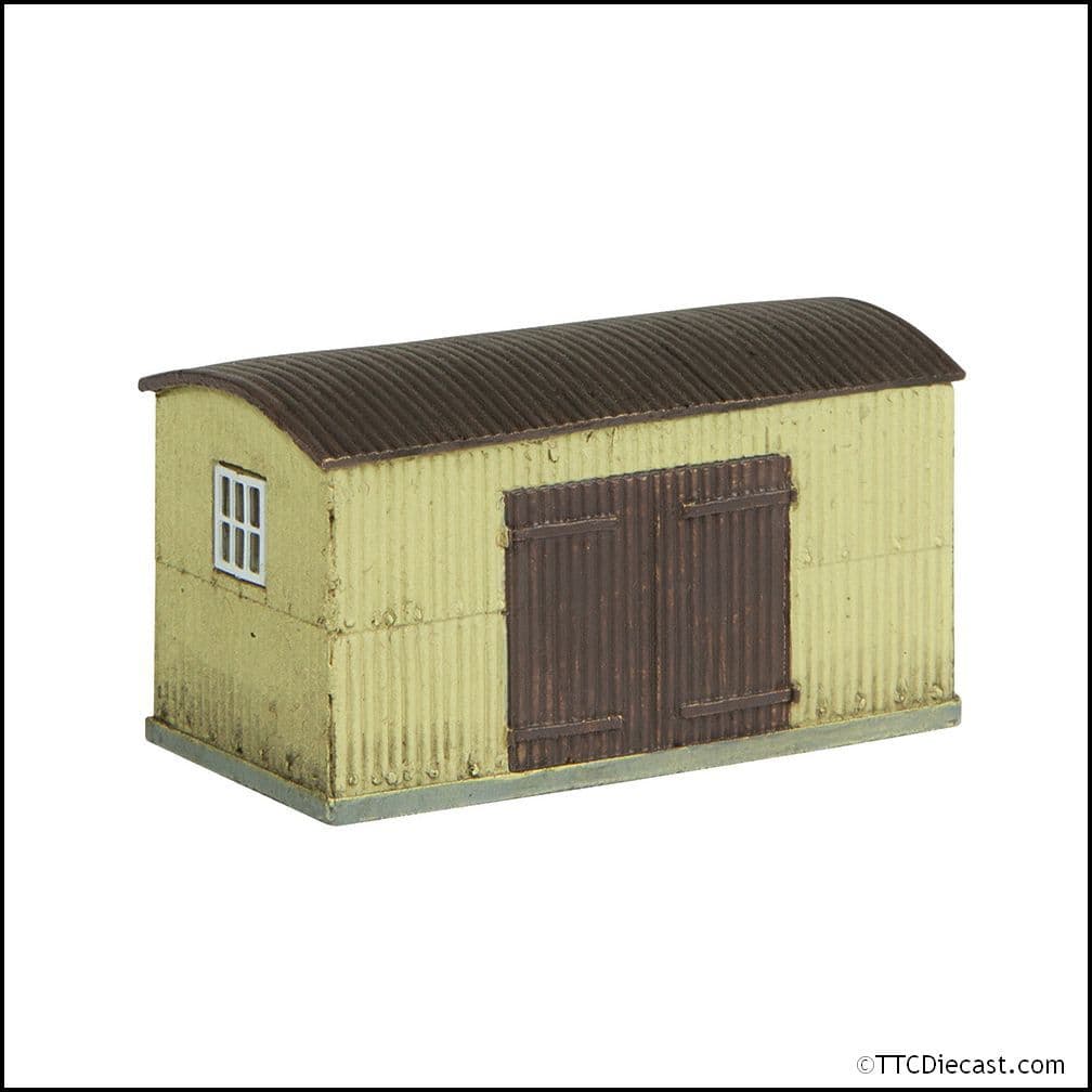 Scenecraft 42-0055C Pagoda Shed and Store Chocolate and Cream - N Gauge