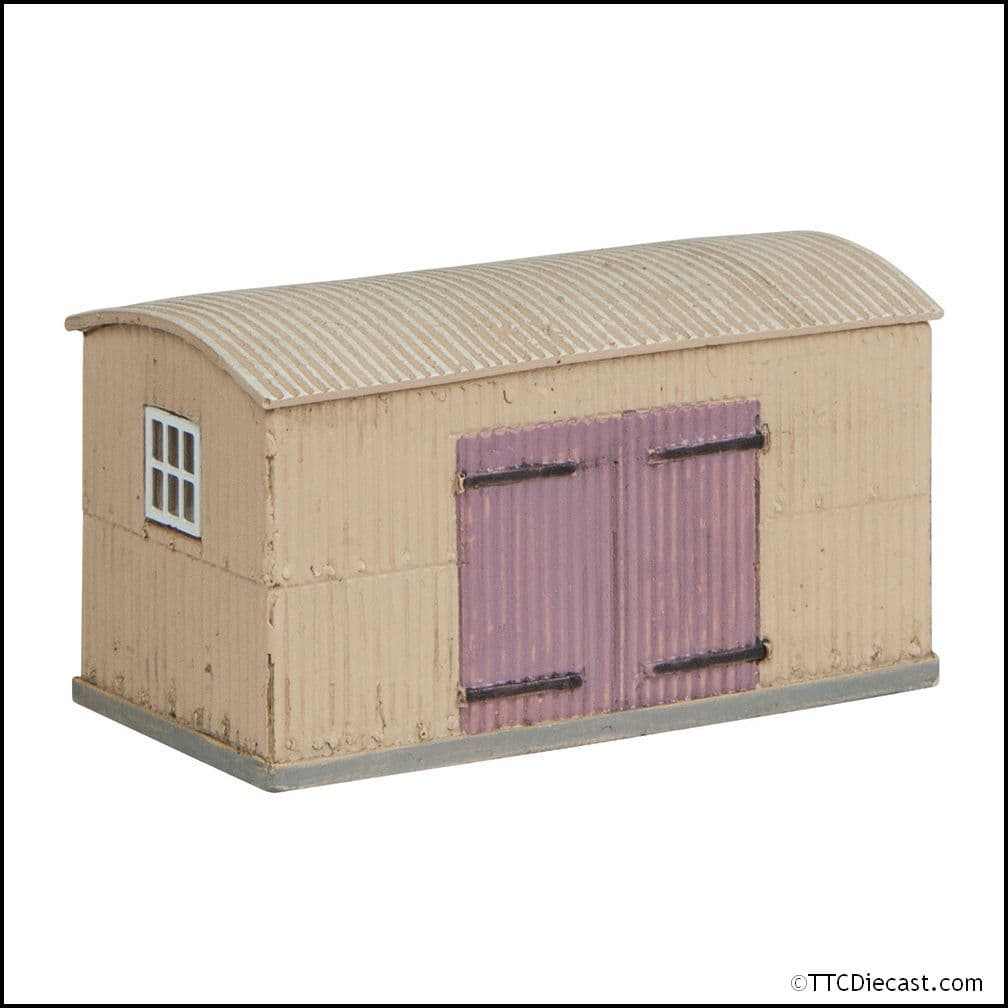 Scenecraft 42-0055S Pagoda Shed and Store Salmon and Cream - N Gauge