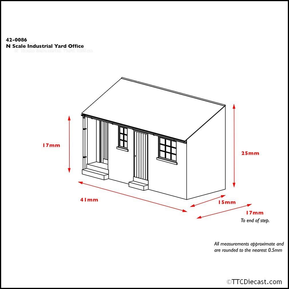 Scenecraft 42-0086 Industrial Gate House - N Gauge