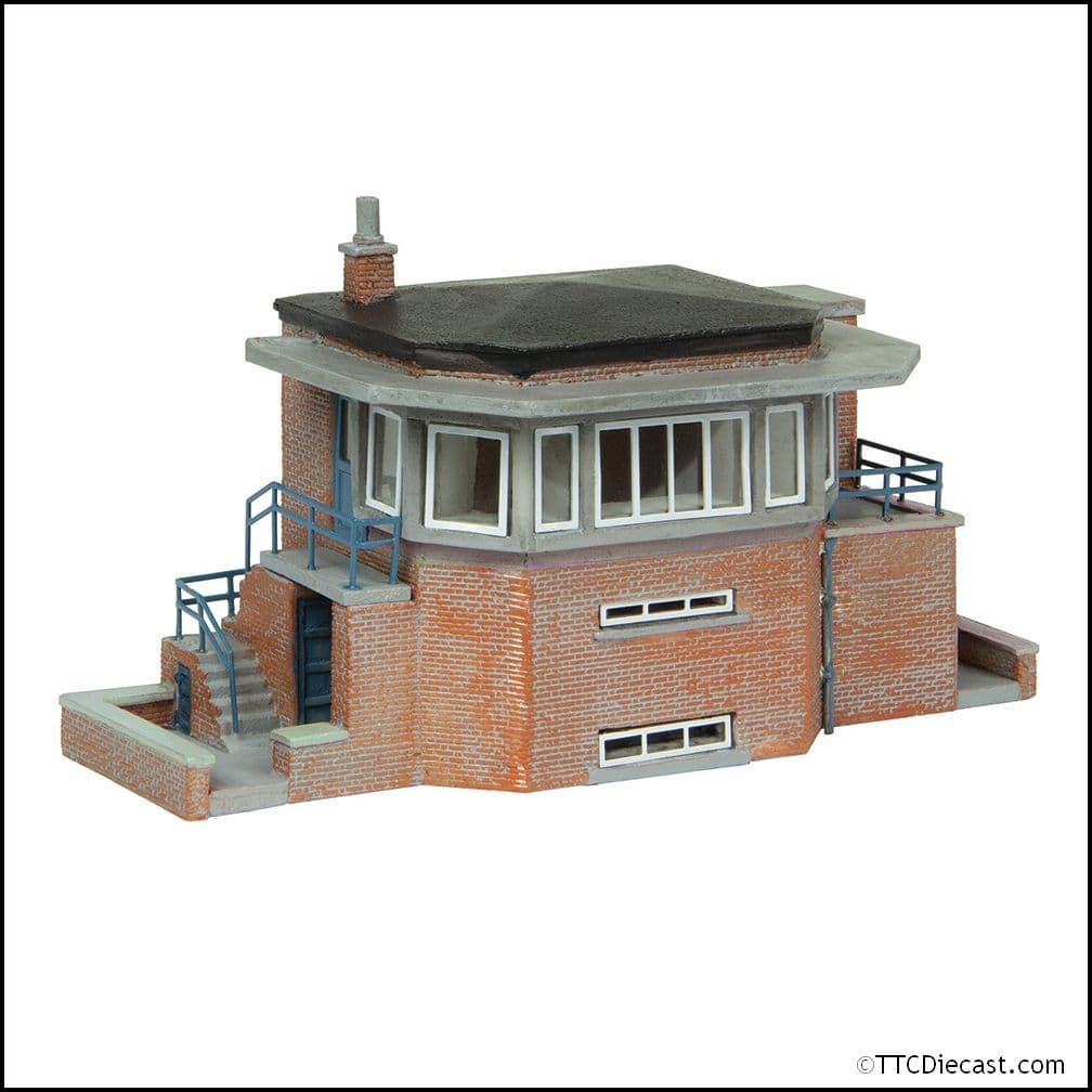 Scenecraft 42-010B ARP Signal Box Blue - N Gauge