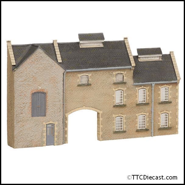 Scenecraft 42-219 Low Relief Stone Factory *LAST FEW*