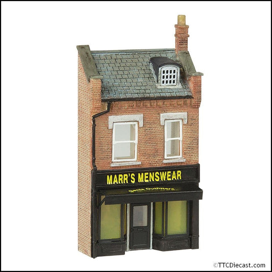 Scenecraft 42-242 Low Relief Gentleman's Outfitters - N Gauge