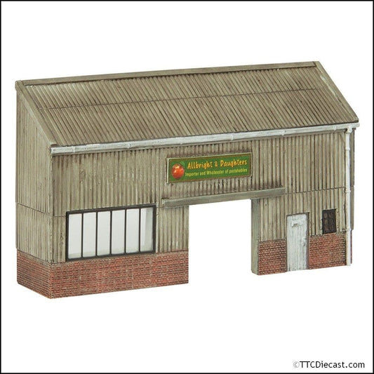 Scenecraft 42-269 Low Relief Cement Board Warehouse - N Gauge