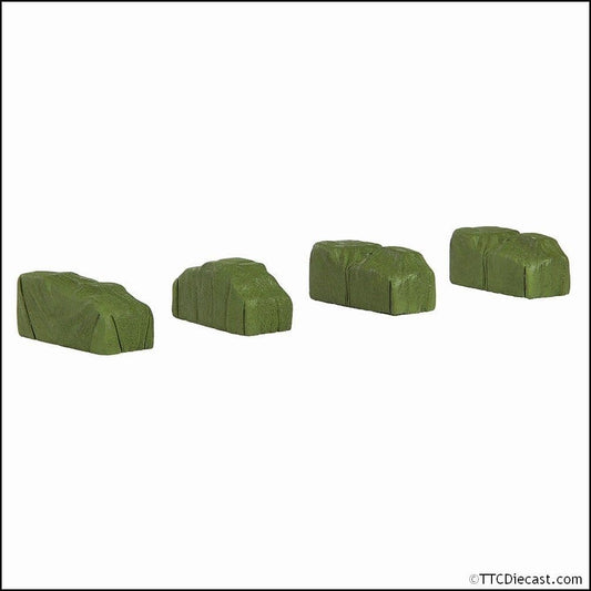 Scenecraft 42-545 Tarpaulin Covered Wagon Loads (x4), N Gauge