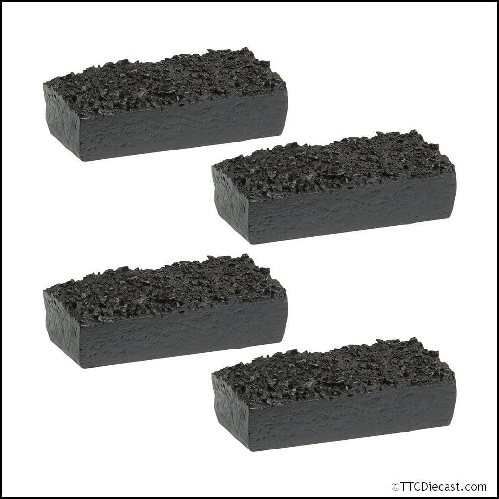 Farish 42-551D Coal Load 5mm deep (x4) - N Gauge