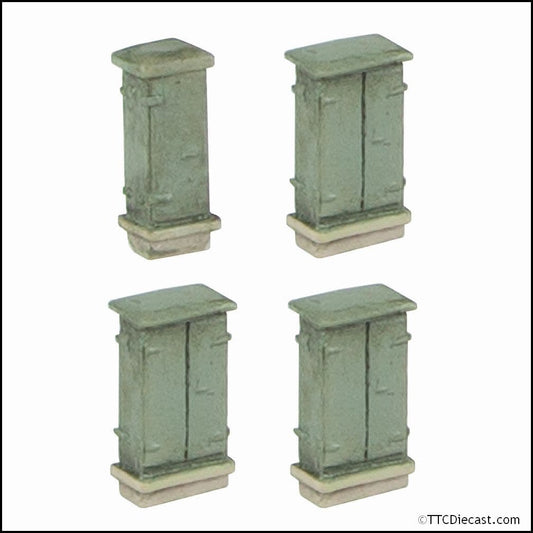 Farish 42-560 Lineside Cabinets (x4), N Gauge