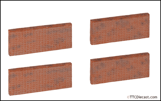 Farish 42-565 6ft Victorian Wall Sections