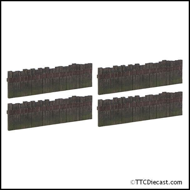 Farish 42-595 Sleeper Built Fencing &#x28;x4&#x29;