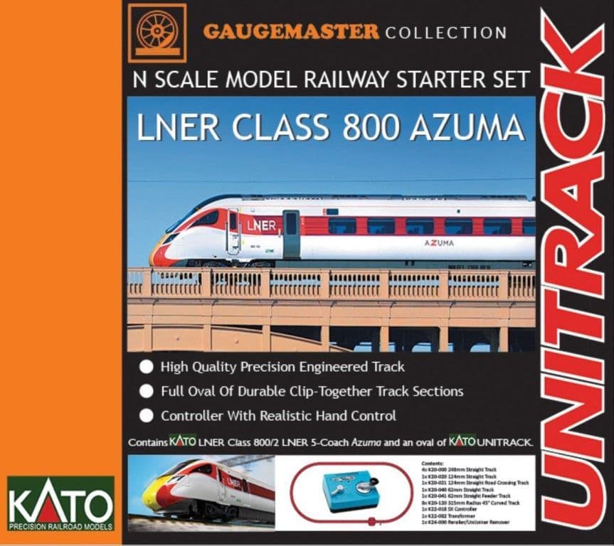 GM Collection GM2000104 LNER Class 800/2 Azuma Premium Train Set N Gauge - PRE ORDER £220.96