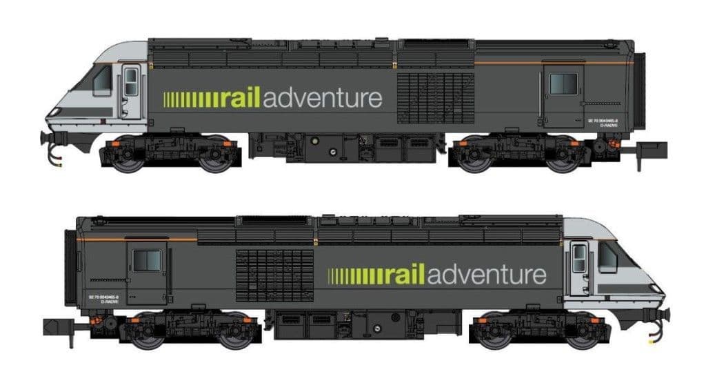 GM Collection GM2210304 Class 43 465/484 Rail Adventure Power Car Set N Gauge - PRE ORDER £157.21