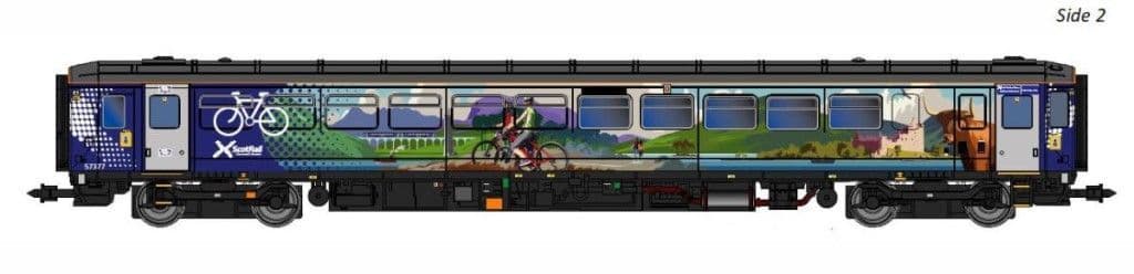 GM Collection GM2210403 Class 153 377 Scotrail Active Travel N Gauge - PRE ORDER £123.21