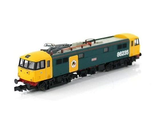 GM Collection GM2210801 Class 86 235 'Novelty' BR Rainhill 150 Blue/Yellow - N Gauge