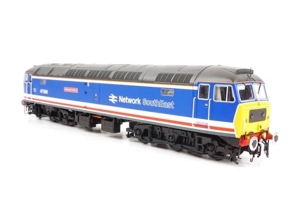 GM Collection GM4240222 Class 47 596 'Aldeburgh Festival' NSE (Late) (DCC Sound) - OO Gauge