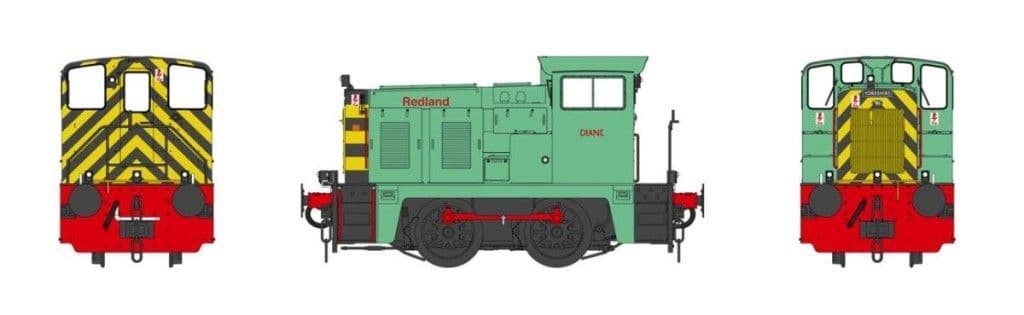 GM Collection GM4240401 Class 02 D2846 Industrial Redland Khaki, OO Gauge