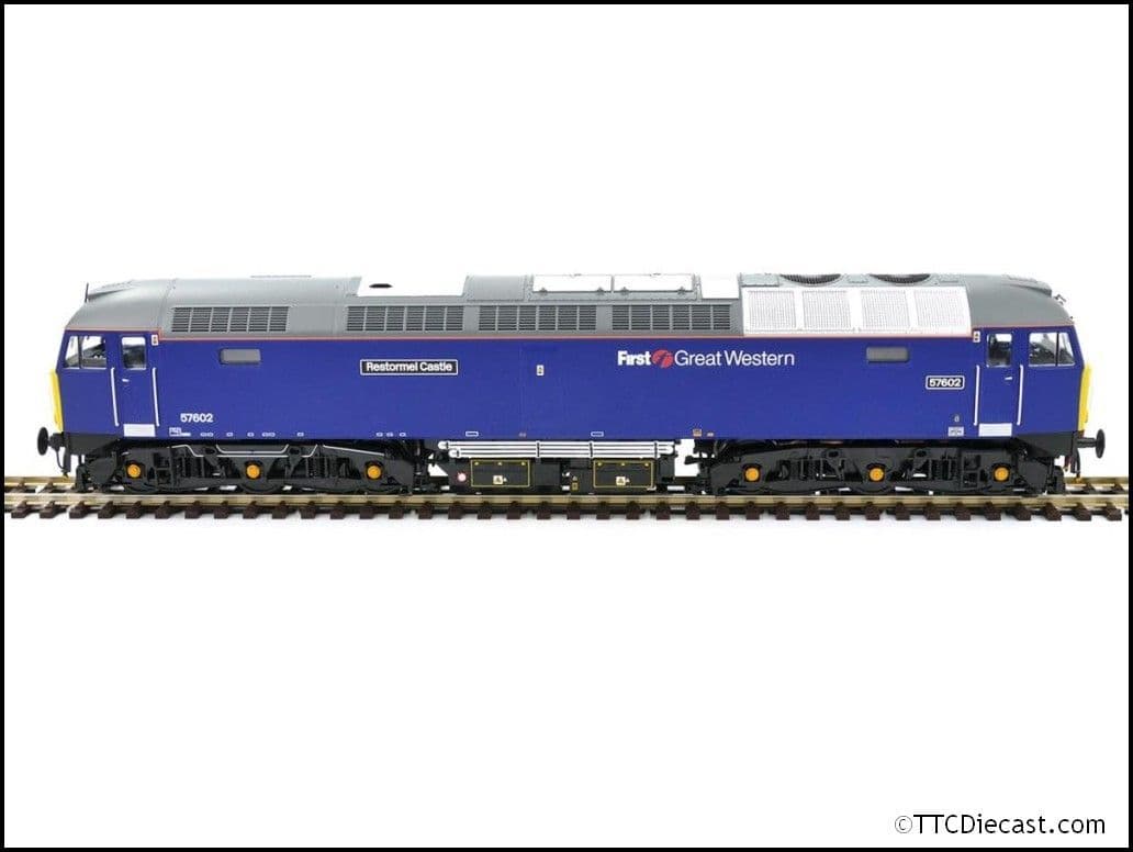 GM Collection GM4240601 Class 57 602 Restormel Castle First Great Western Blue - OO Gauge