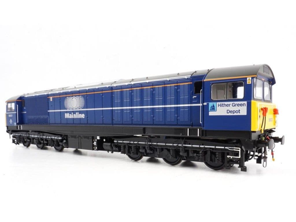 GM Collection GM7240601 Class 58 021 'Hither Green Depot' Mainline Blue O Gauge