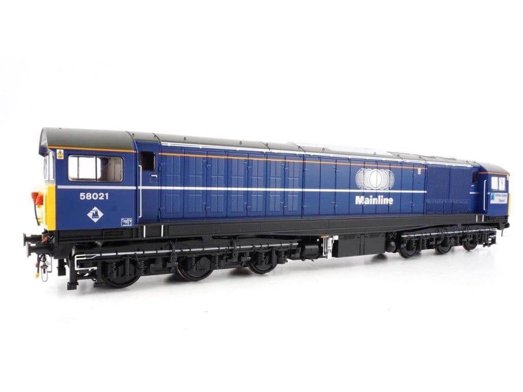 GM Collection GM7240601 Class 58 021 'Hither Green Depot' Mainline Blue O Gauge