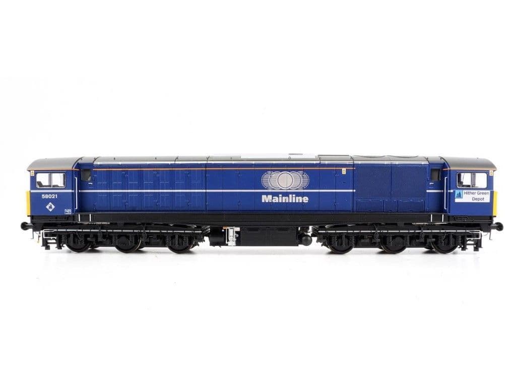 GM Collection GM7240601 Class 58 021 'Hither Green Depot' Mainline Blue O Gauge