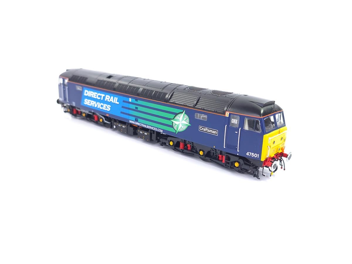 GM Collection GM4240223 Class 47 501 'Craftsman' DRS (DCC Sound) OO Gauge - PRE ORDER £331.46