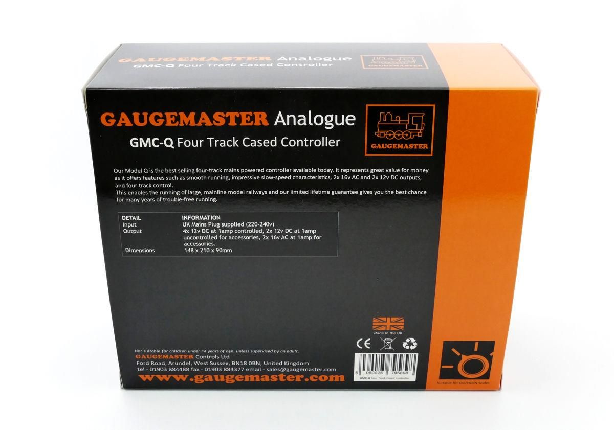 Gaugemaster GMC-Q Four Track Cased Controller