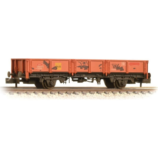 Farish 377-553 BR ZDA 'Bass' Open Wagon BR Railfreight Red [W] *LAST FEW**, OO Gauge