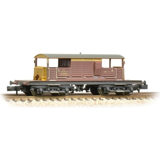 Farish 377-877 SR 25T 'Queen Mary' Brake Van EWS [W] *LAST ONE**, OO Gauge