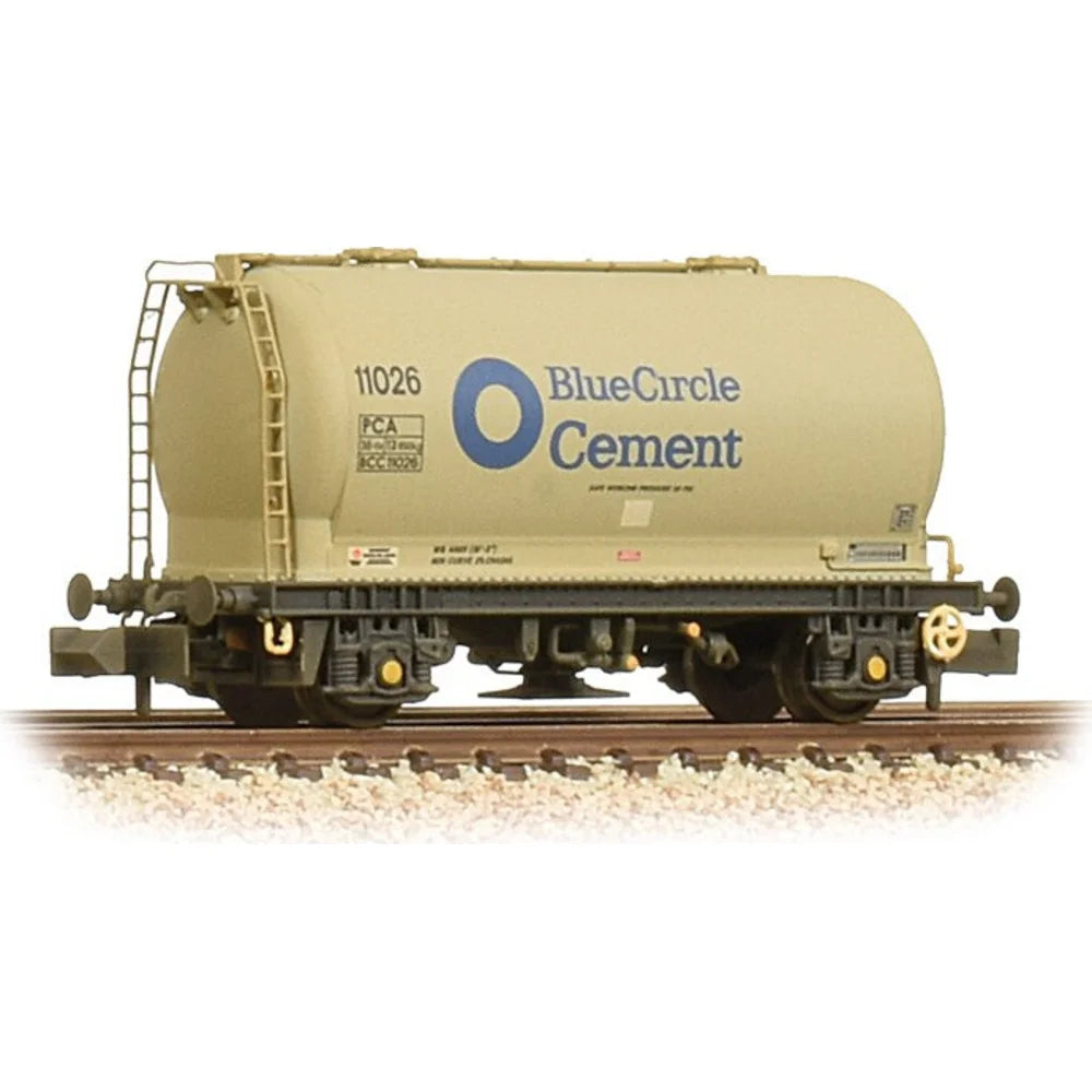 Farish 377-925A PCA Wagon Blue Circle Cement (Weathered) *LAST FEW**, OO Gauge