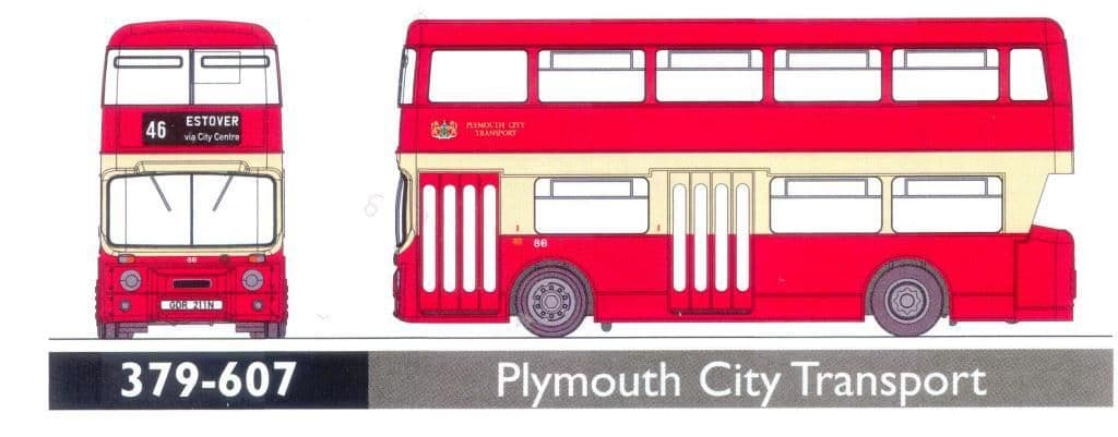 Graham Farish 379-607 Leyland Atlantean Plymouth City Transport